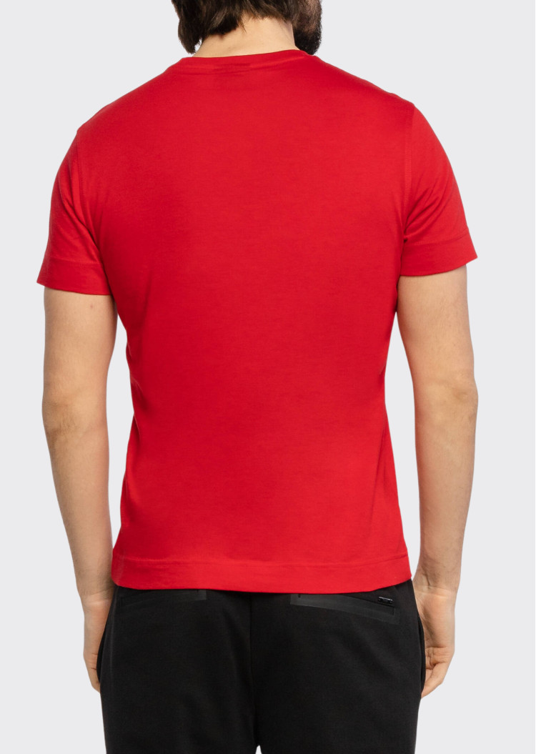 Футболка Slim fit для мужчин (469136), цвет Красный - №3