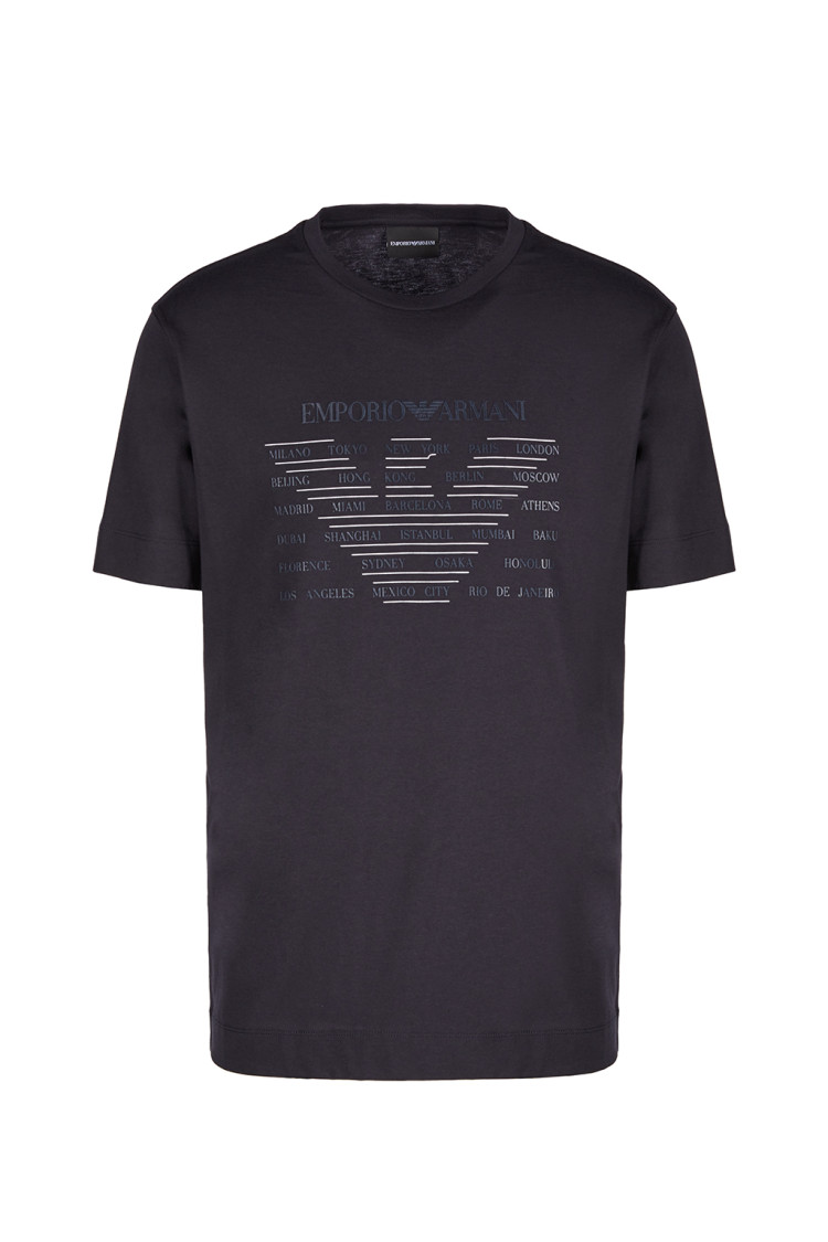 Футболка Regular fit для чоловіків (469144), колір Синій - №1