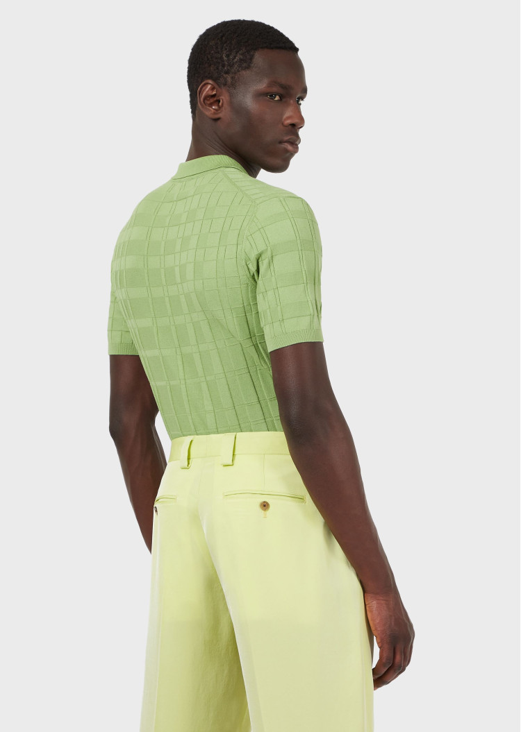 Поло Regular fit для мужчин (469146), цвет Зеленый - №3