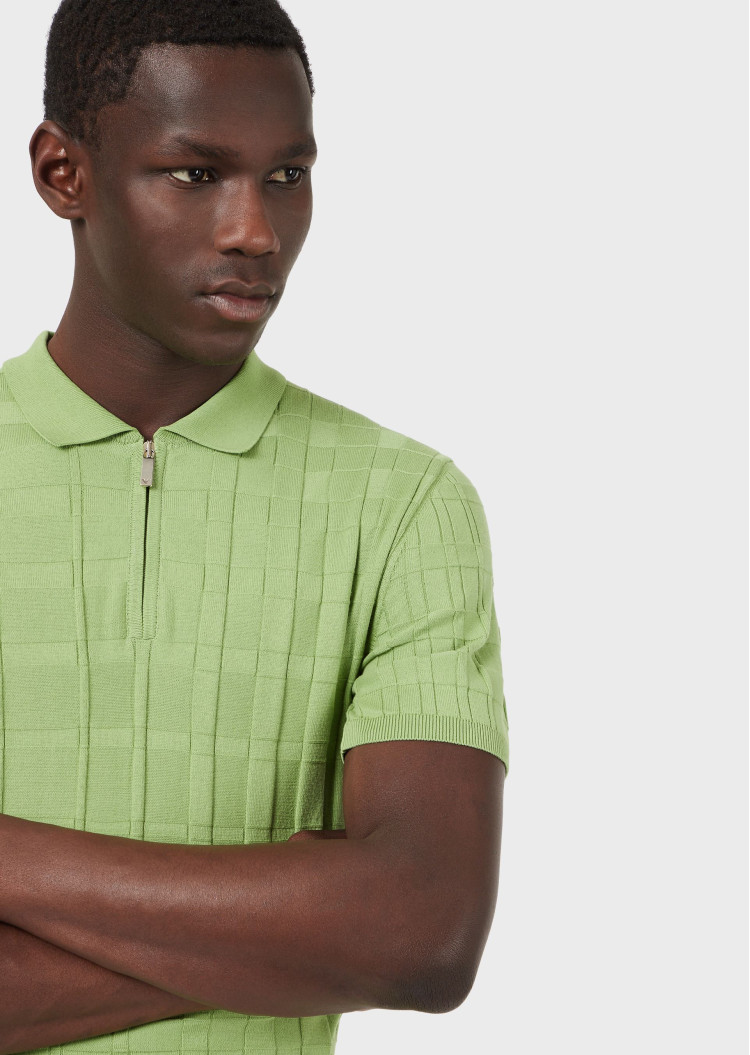 Поло Regular fit для мужчин (469146), цвет Зеленый - №6