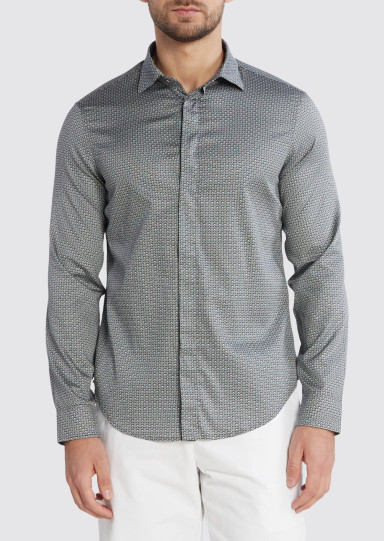 Сорочка повсякденна Regular Fit: класичний крій, середня свобода рухів.