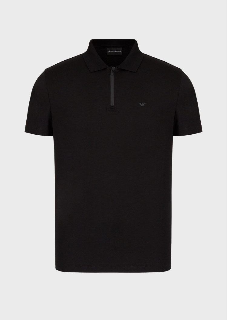 Поло Regular fit для мужчин (469162), цвет Черный - №1