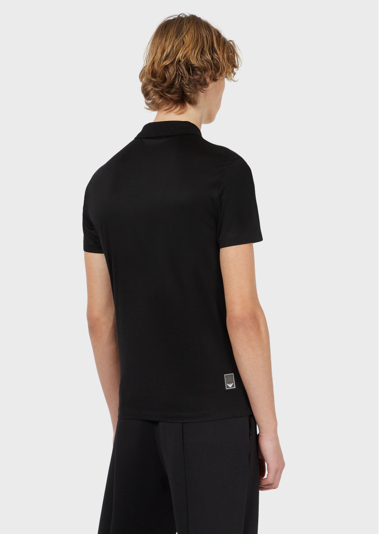 Поло Regular fit для мужчин (469162), цвет Черный - №3