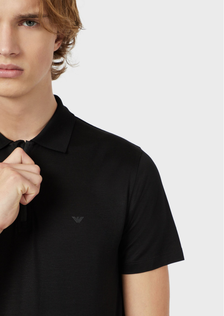 Поло Regular fit для мужчин (469162), цвет Черный - №6