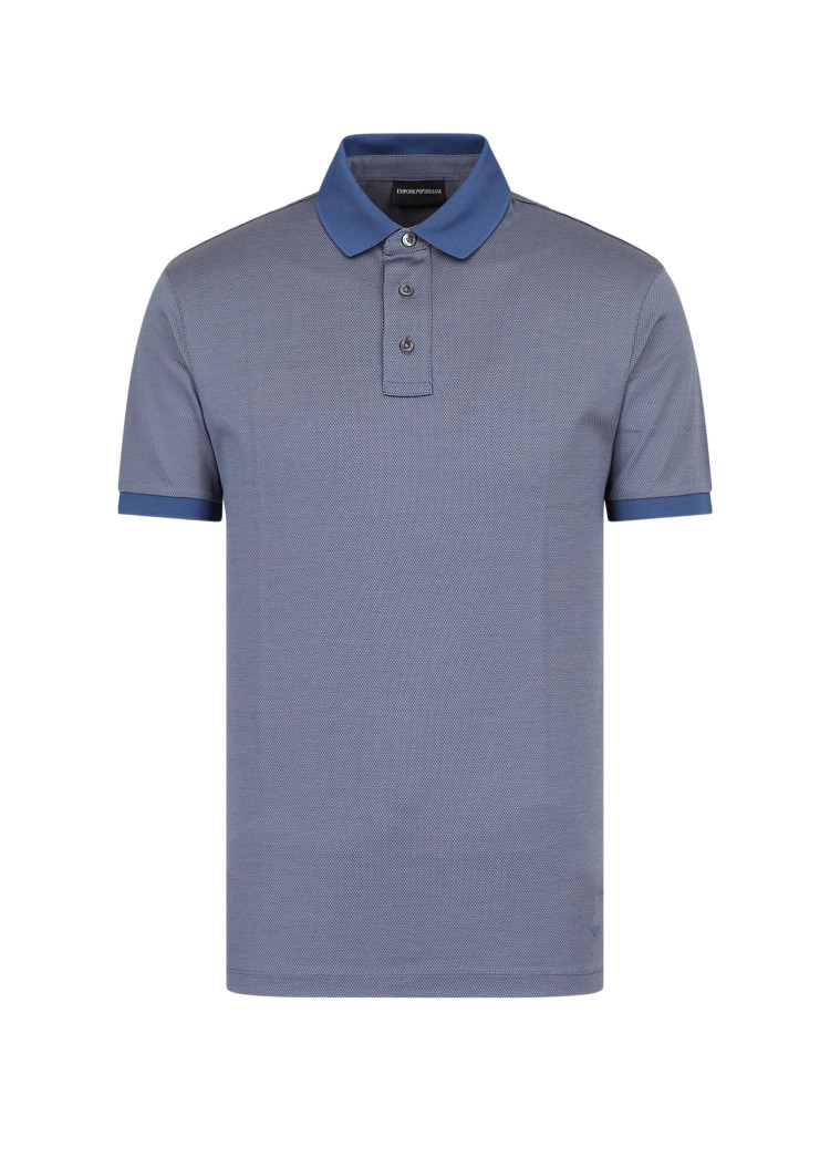 Поло Regular fit для чоловіків (469167), колір Синій - №1