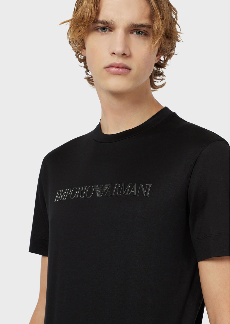 Футболка Regular fit для чоловіків (469185), колір Чорний - №6