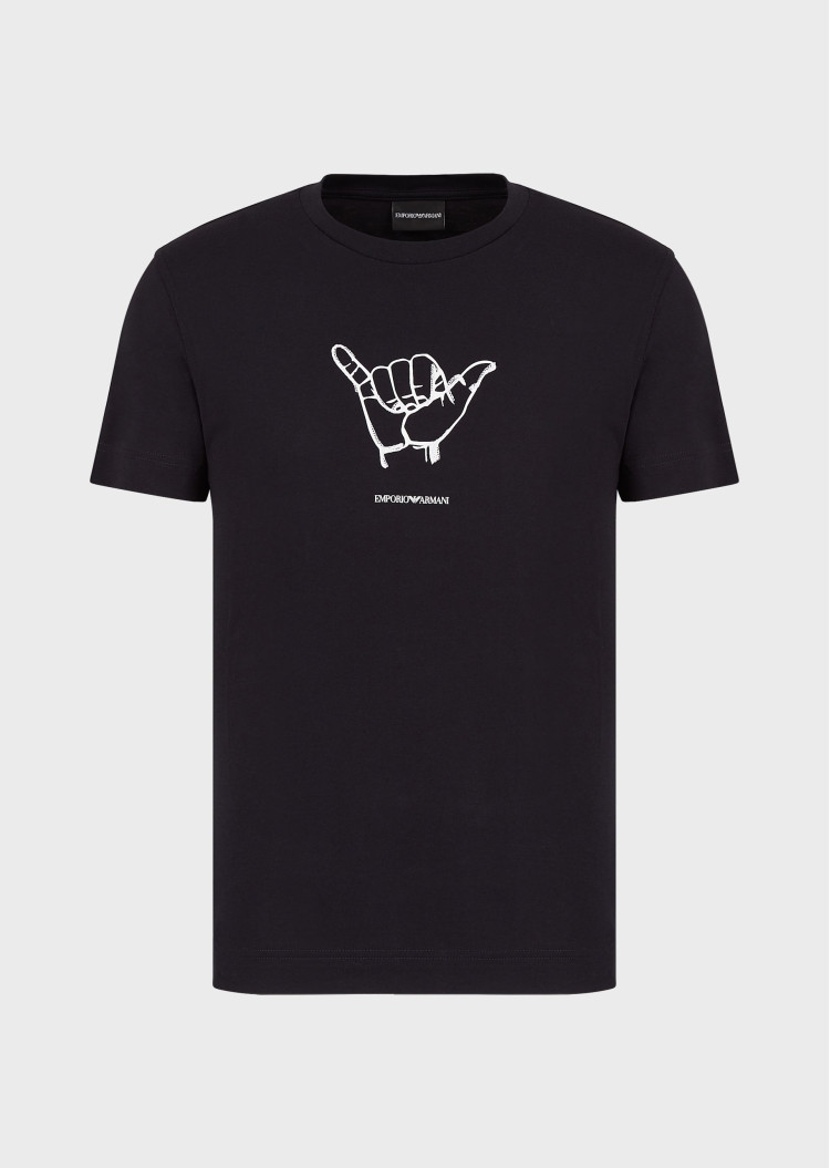 Футболка Regular fit для чоловіків (469189), колір Синій - №1