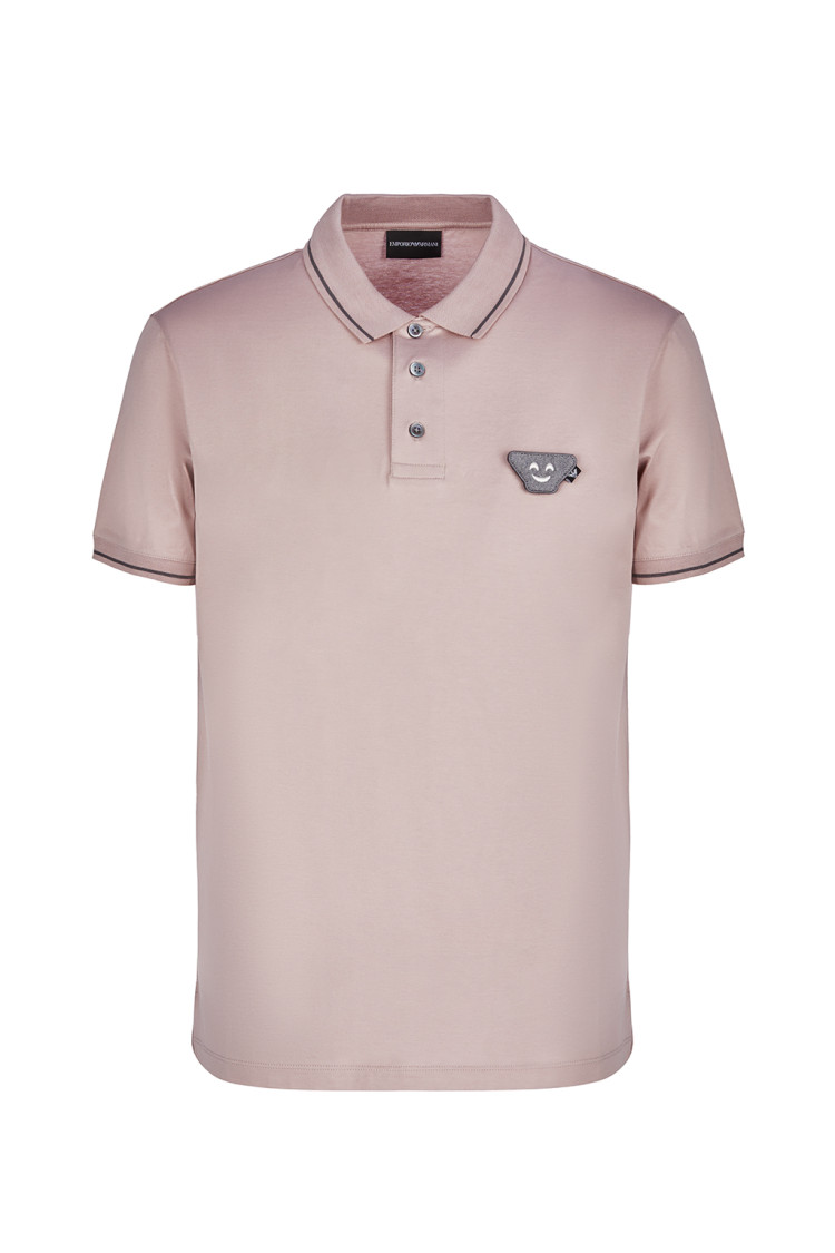 Поло Regular fit для мужчин (469192), цвет Розовый - №1