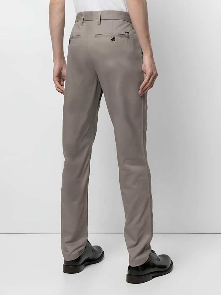 Брюки повсякденні Slim Fit Середня для чоловіків (469220), колір Бежевий - №4