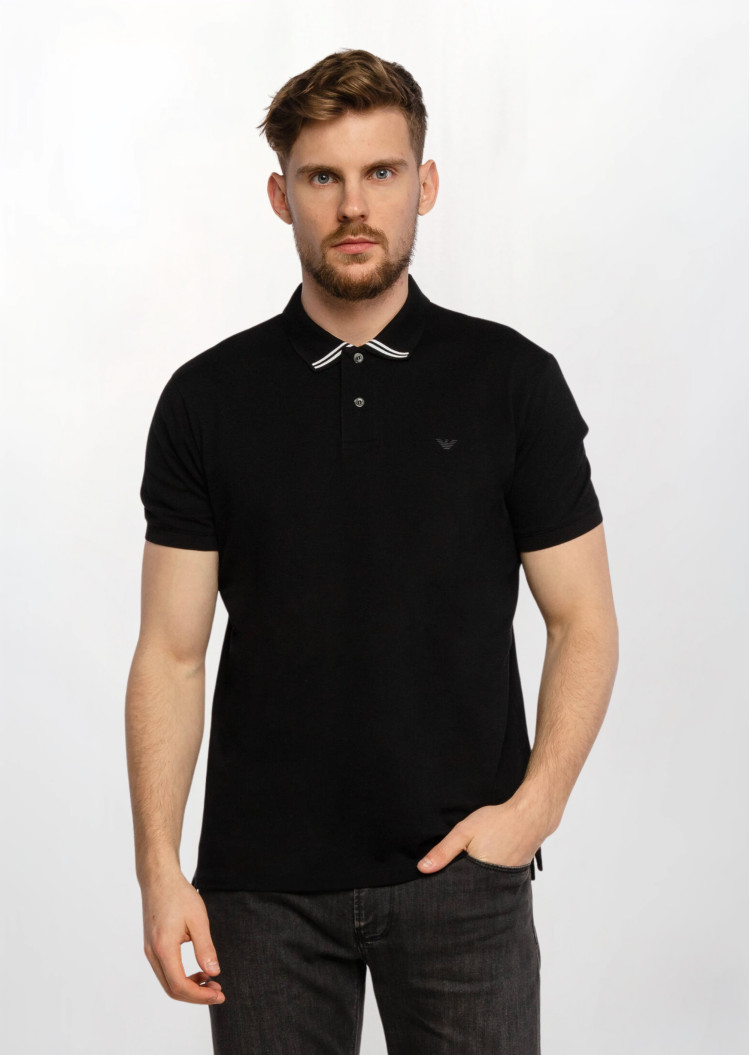 Поло Slim fit для чоловіків (469223), колір Синій - №2