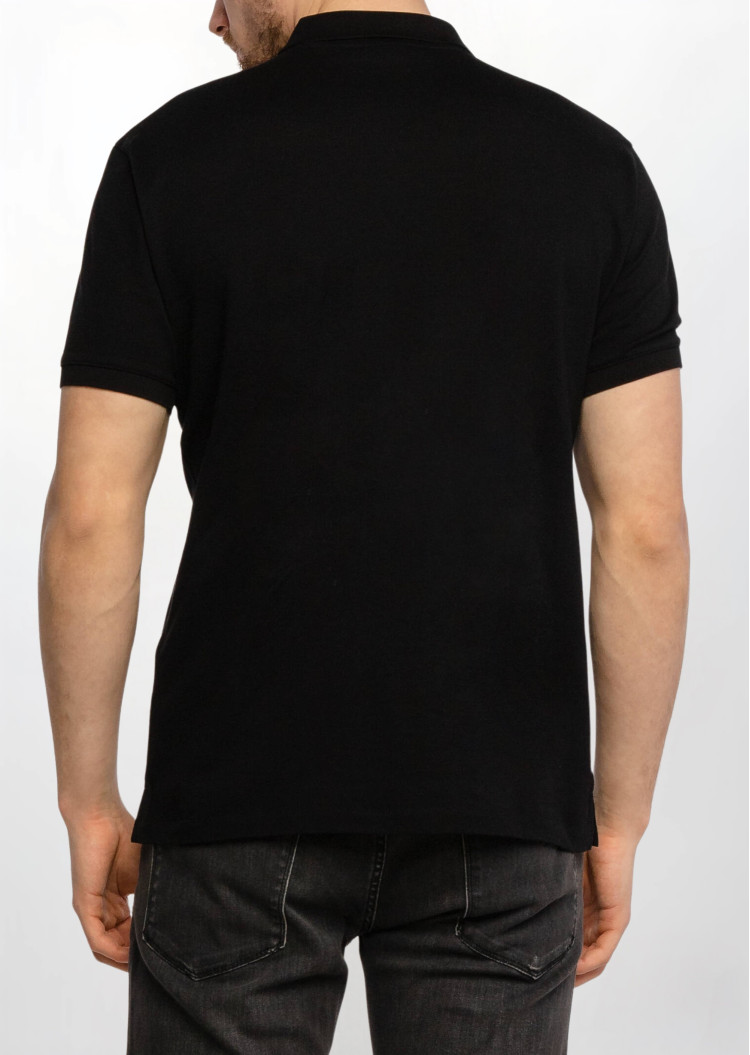 Поло Slim fit для чоловіків (469223), колір Синій - №4