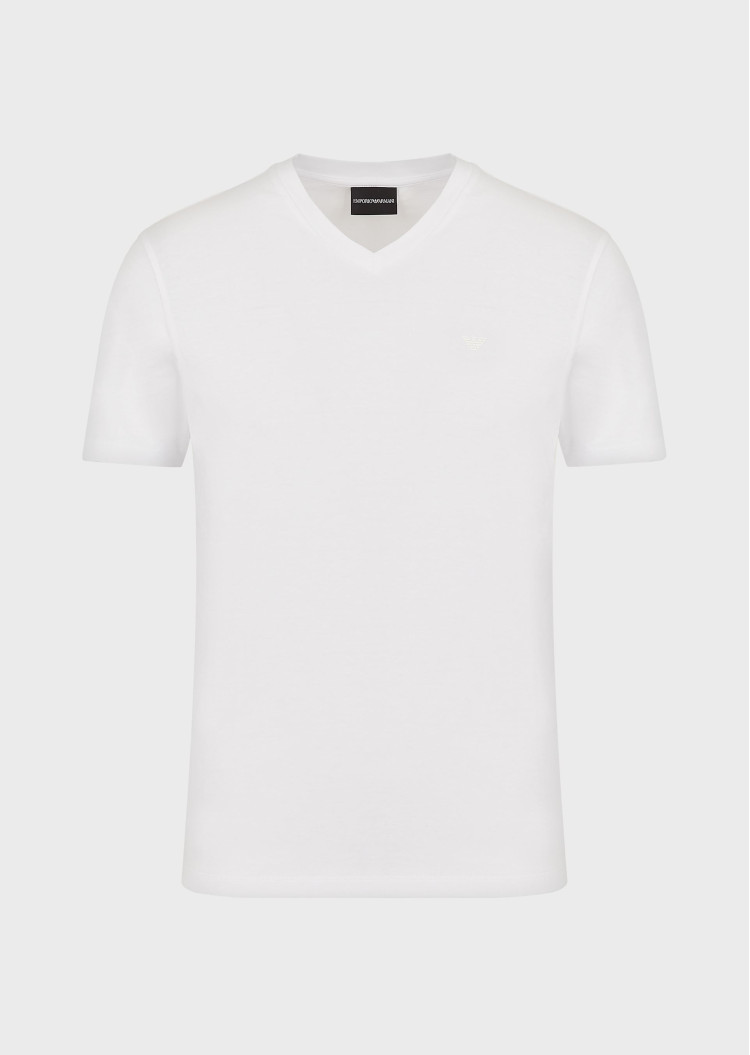 Футболка Slim fit для чоловіків (469232), колір Білий - №1