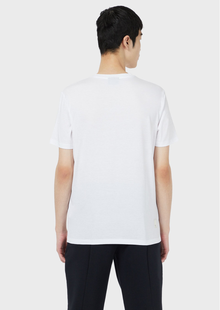 Футболка Slim fit для чоловіків (469232), колір Білий - №3
