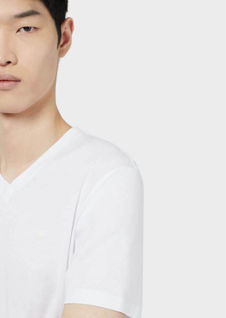 Футболка Slim fit для чоловіків (469232), колір Білий - №6
