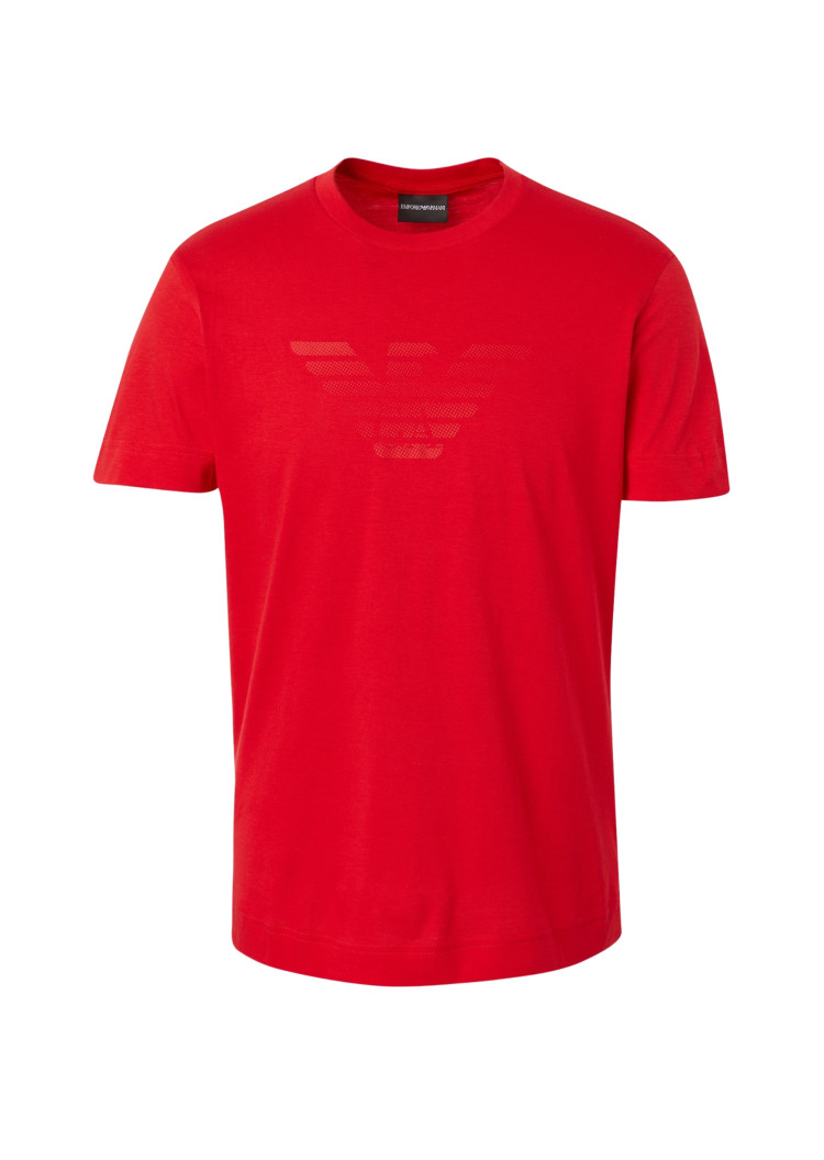 Футболка Slim fit для чоловіків (469236), колір Червоний - №1