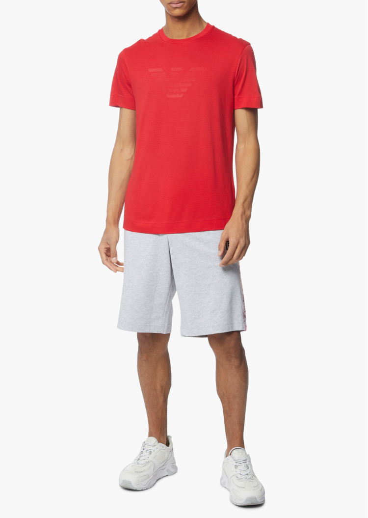 Футболка Slim fit для чоловіків (469236), колір Червоний - №3