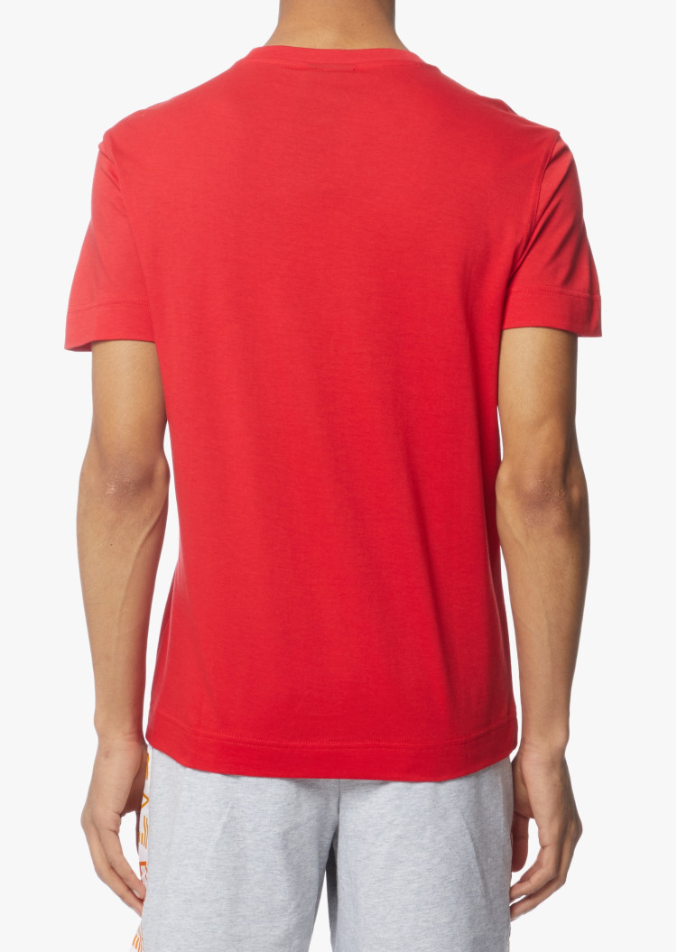 Футболка Slim fit для чоловіків (469236), колір Червоний - №4