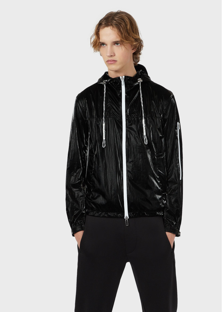 Ветровка Regular fit для мужчин (469237), цвет Черный - №2