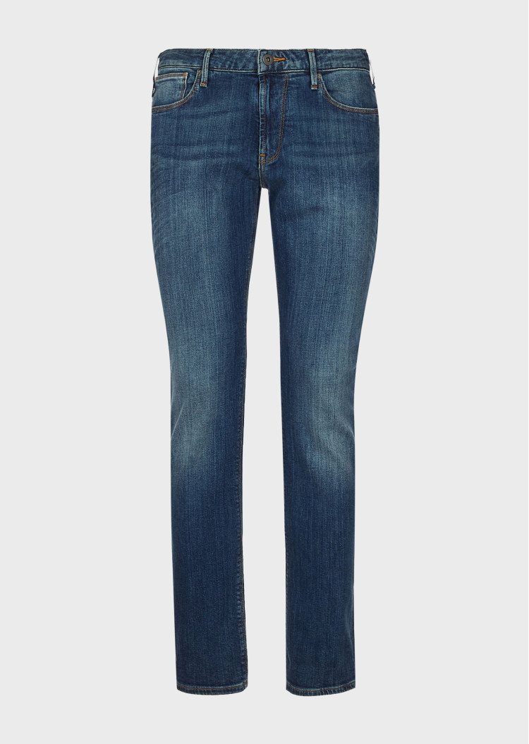 Джинсы Slim Slim fit для мужчин (469250), цвет Синий - №1