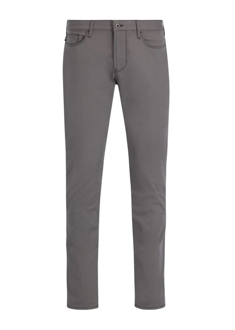 Брюки 5 карманів Slim Slim Fit Низька (469251), колір Сірий - №1