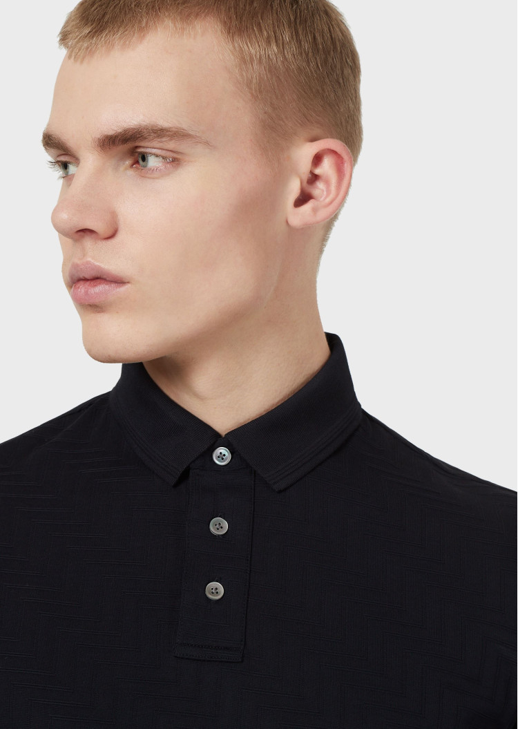 Поло Regular fit для чоловіків (469261), колір Синій - №6