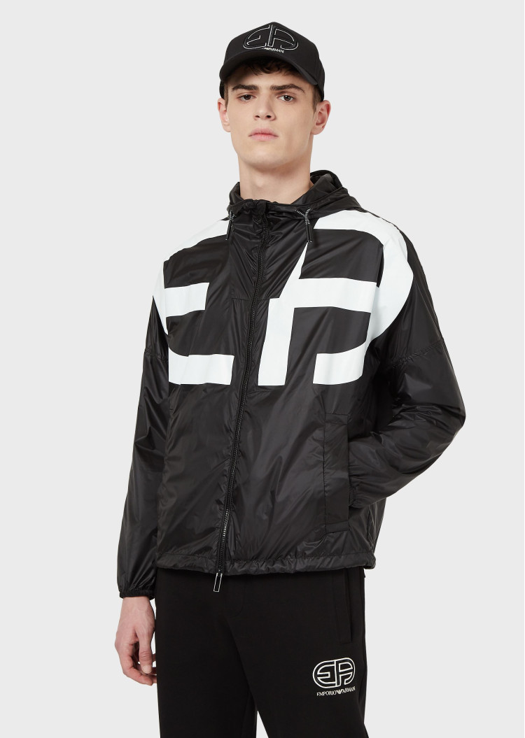 Вітровка Relaxed fit для чоловіків (469270), колір Чорний - №2