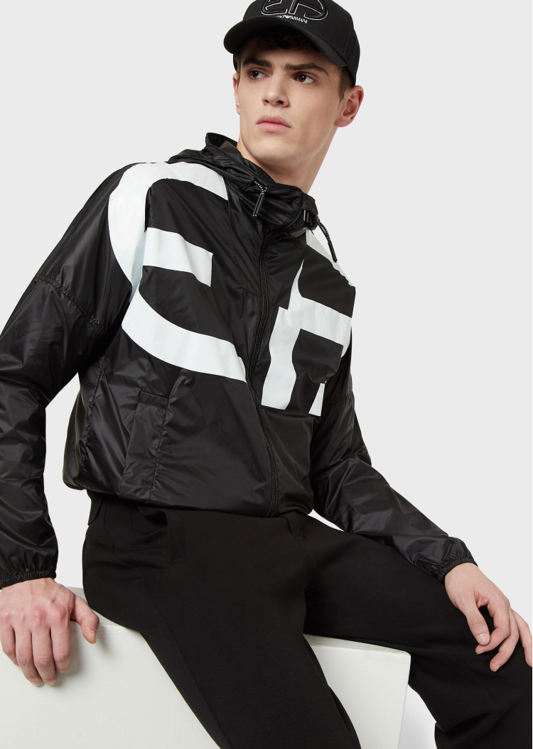 Вітровка Relaxed fit для чоловіків (469270), колір Чорний - №5
