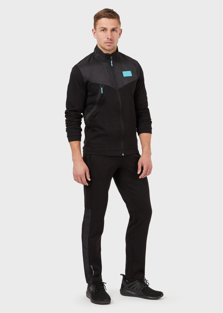 Спортивный костюм Regular fit для мужчин (469285), цвет Черный - №2