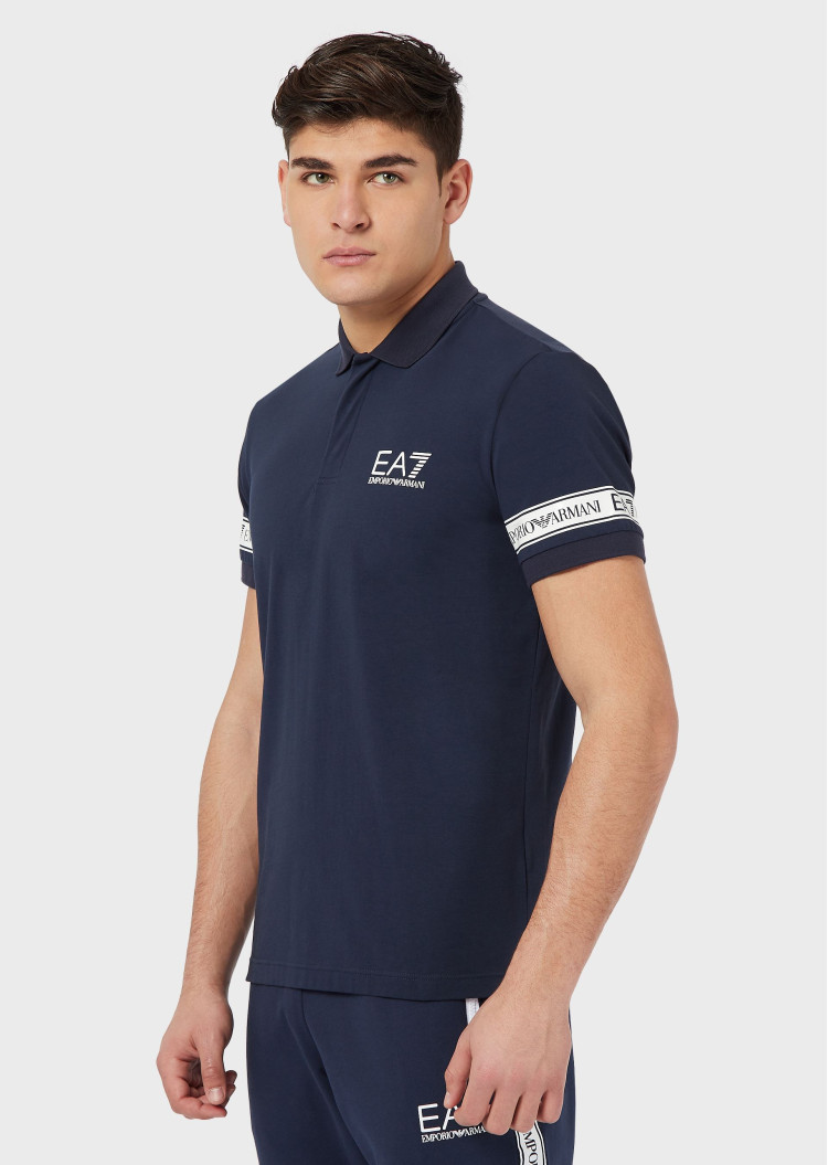 Поло спортивное Regular fit для мужчин (469310), цвет Синий - №2