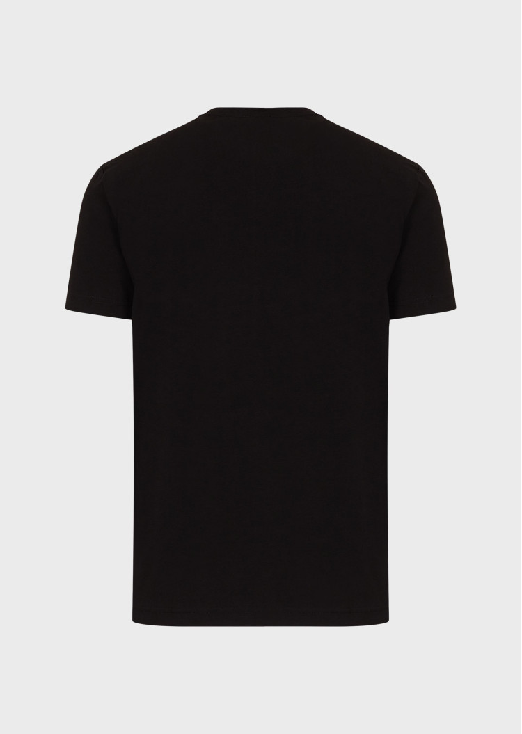 Футболка Regular fit для чоловіків (469319), колір Чорний - №4