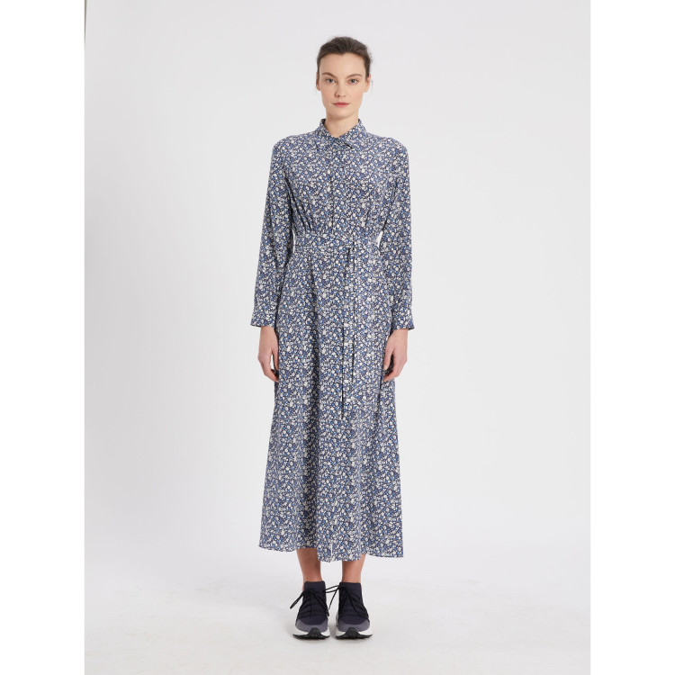Сукні максі Regular fit для жінок (469355), колір Синій - №1
