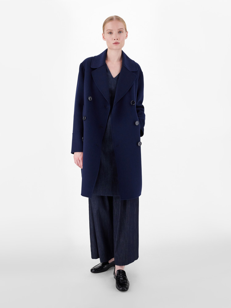 Сукні міді Regular Fit для жінок (469406), колір Синій - №3