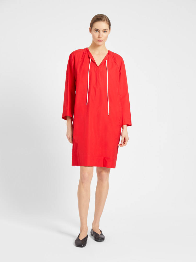 Платья миди Relaxed fit для женщин (469410), цвет Красный - №2