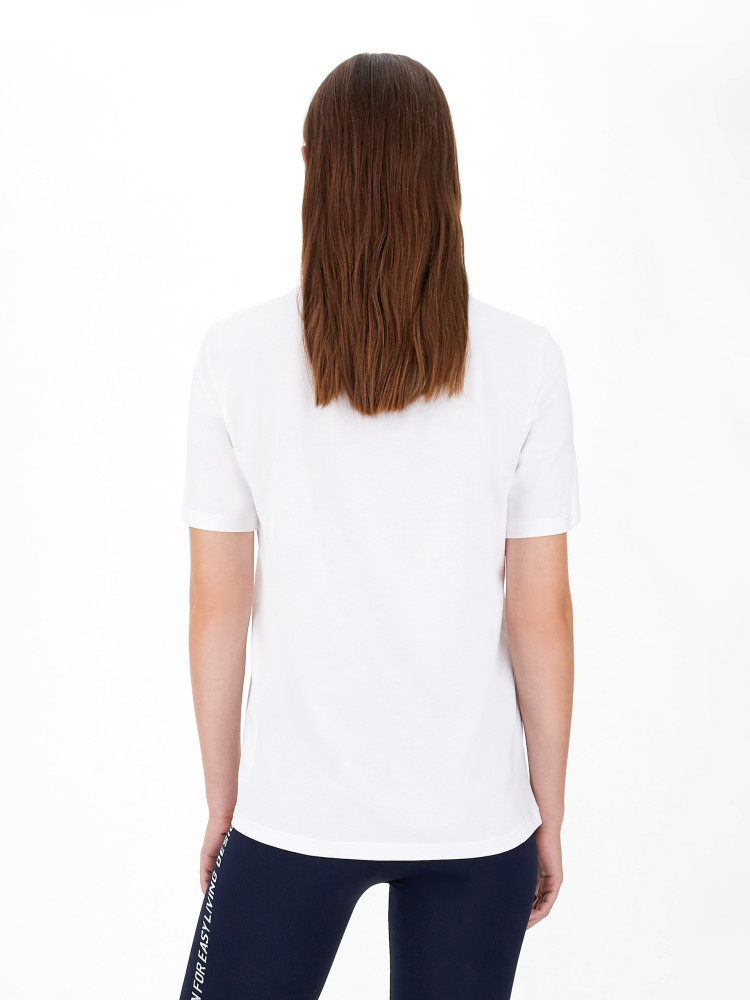 Футболка Regular fit для женщин (469427), цвет Белый - №7