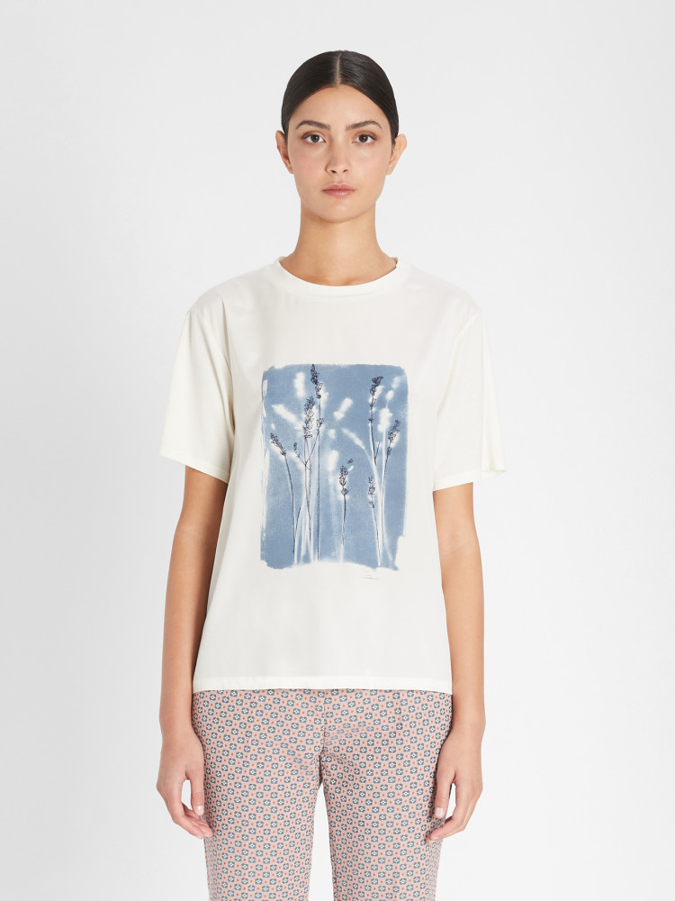 Футболка Regular fit для жінок (469466), колір Молочний - №6