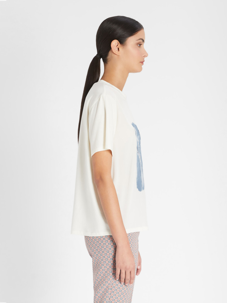 Футболка Regular fit для жінок (469466), колір Молочний - №8