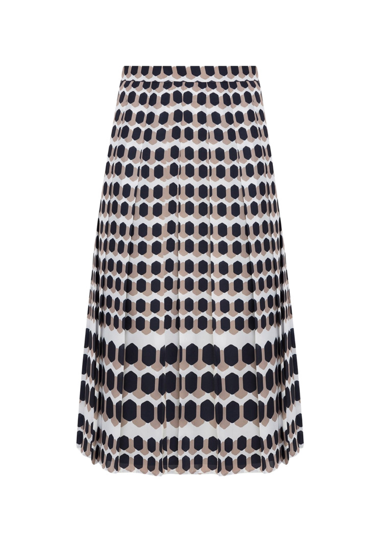 Спідниця міді Regular fit для жінок (469475), колір Білий - №1
