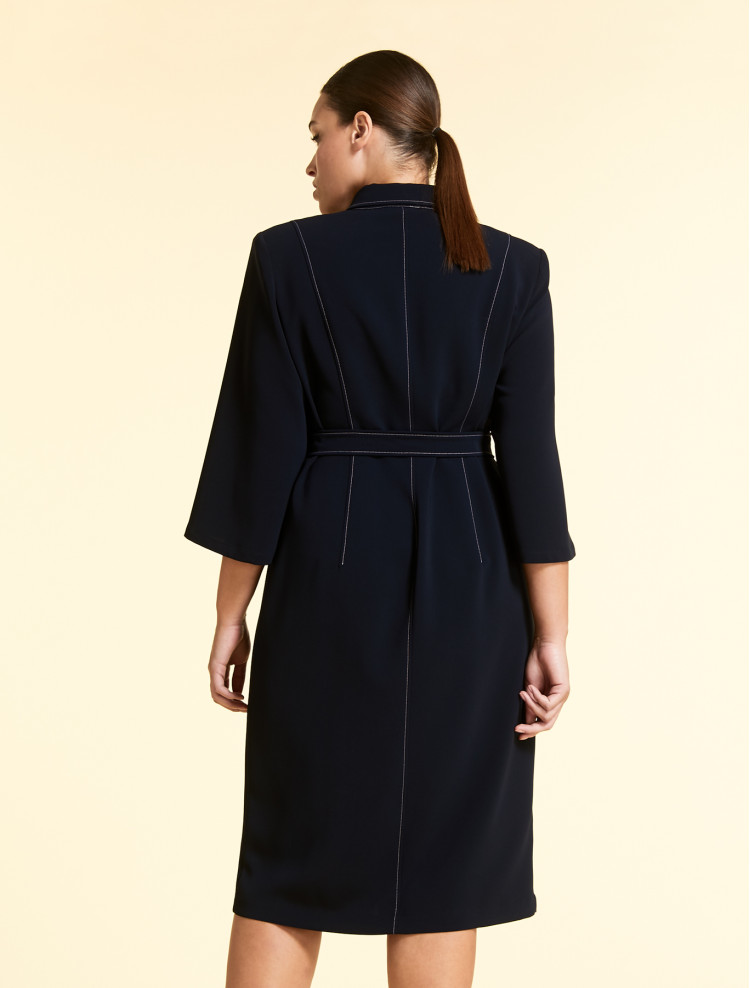 Сукні міді Regular fit для жінок (469476), колір Синій - №4