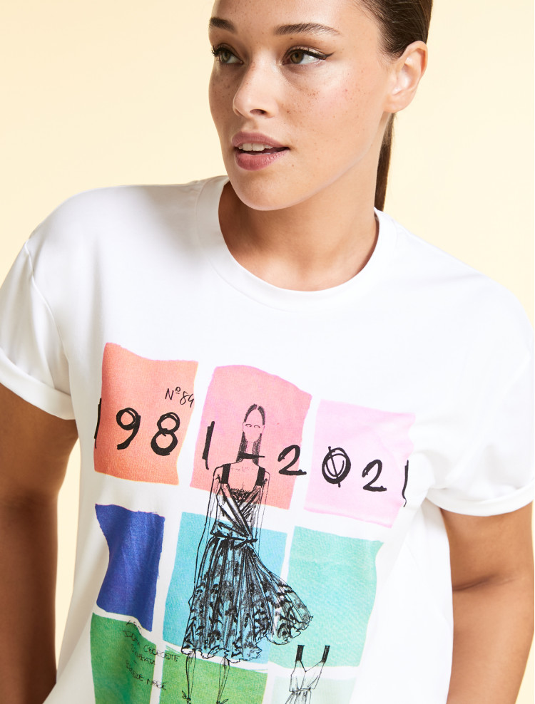 Футболка Regular fit для женщин (469482), цвет Белый - №2