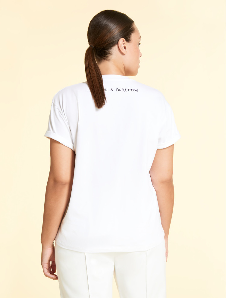 Футболка Regular fit для женщин (469482), цвет Белый - №3
