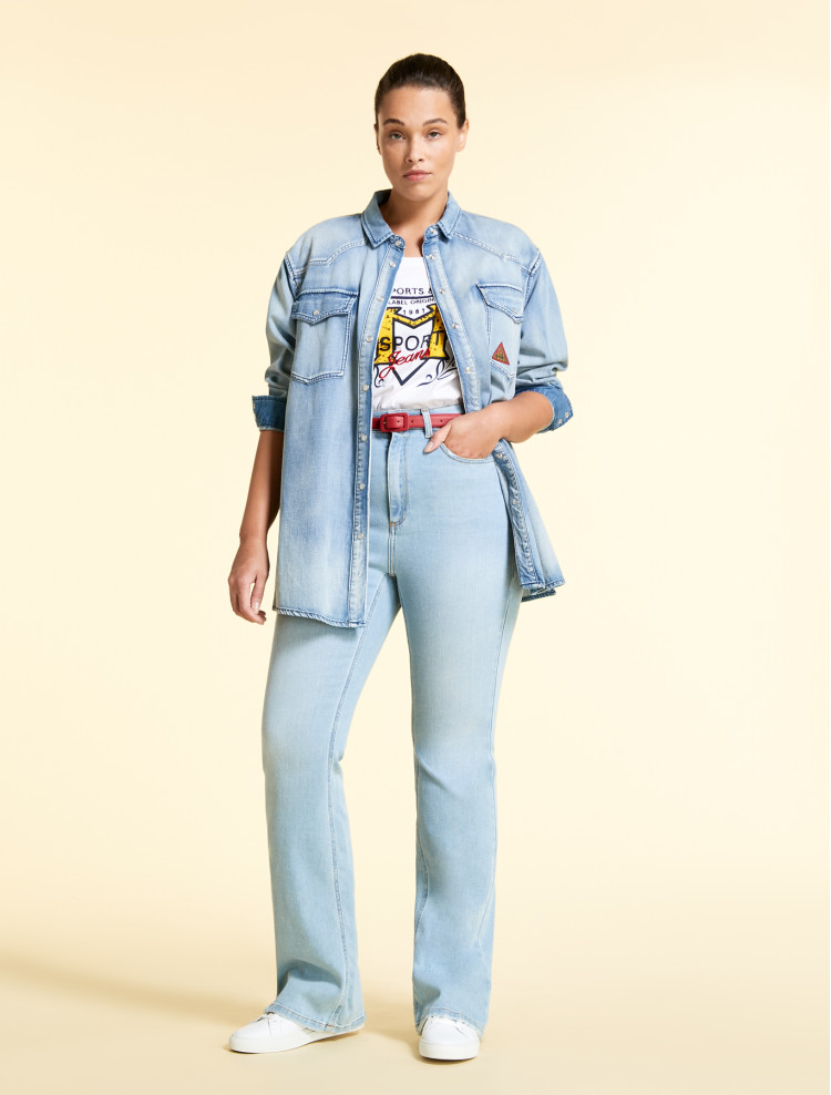 Футболка Regular fit для жінок (469489), колір Білий - №4