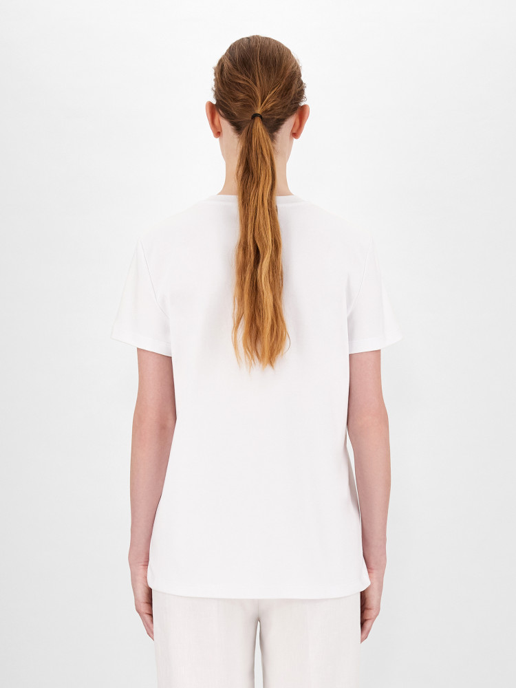 Футболка Regular fit для жінок (469515), колір Білий - №4