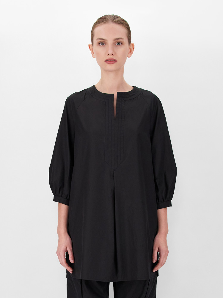 Сорочка з 3/4 рукавом Regular fit для жінок (469563), колір Чорний - №2