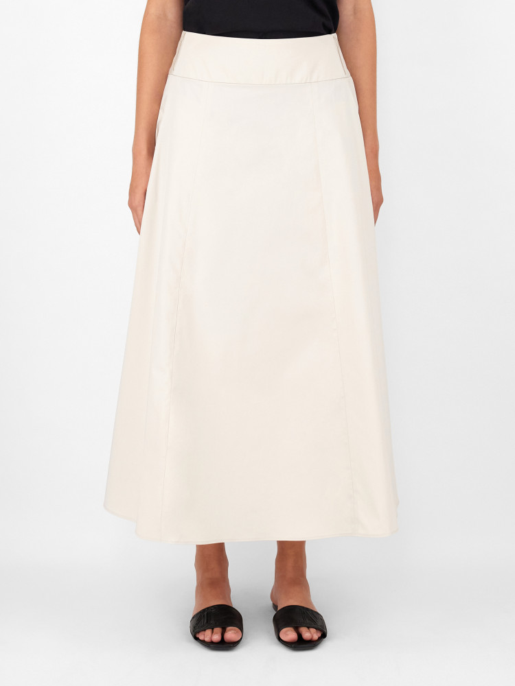 Юбка миди Regular fit для женщин (469580), цвет Молочный - №3