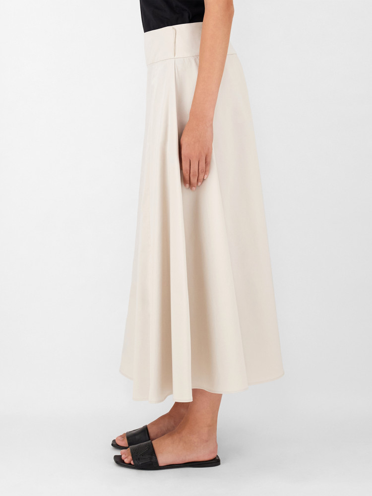 Юбка миди Regular fit для женщин (469580), цвет Молочный - №4