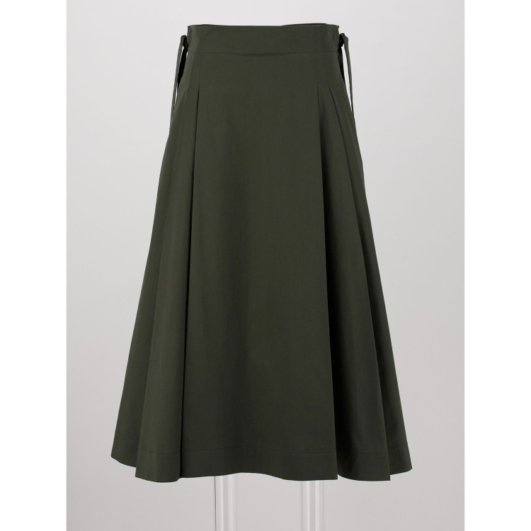 Спідниця міді Regular fit для жінок (469582), колір Оливковий - №1