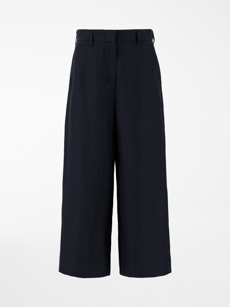 Брюки костюмные Regular fit для женщин (469606), цвет Синий - №1