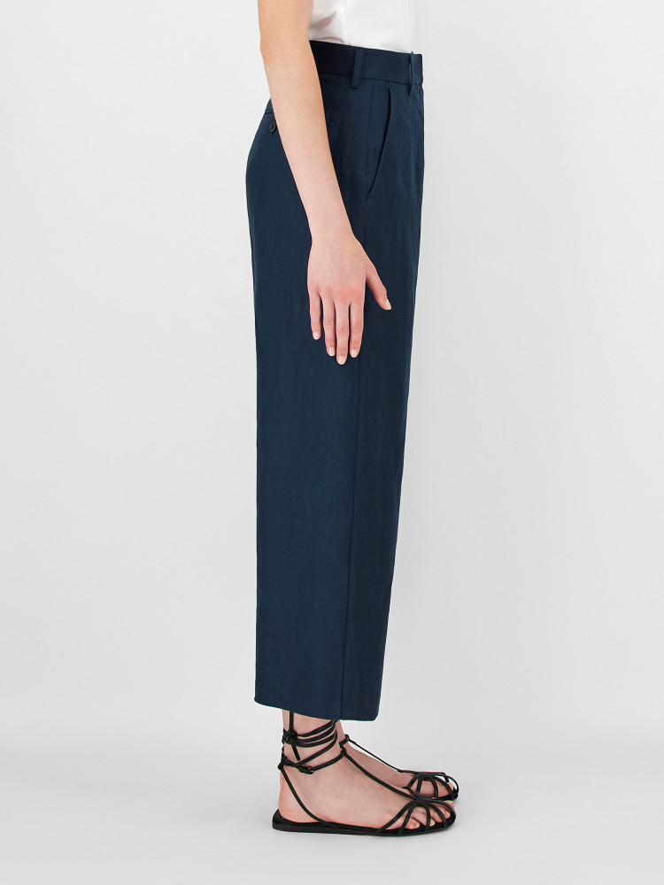 Брюки костюмные Regular fit для женщин (469606), цвет Синий - №3