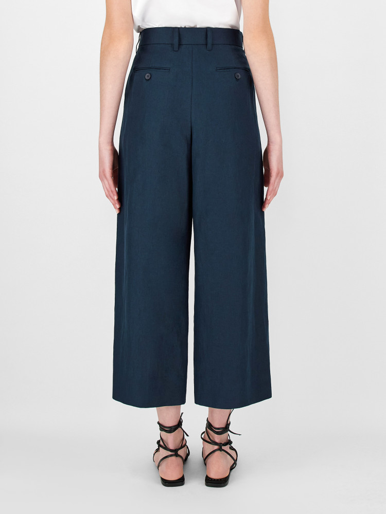 Брюки костюмные Regular fit для женщин (469606), цвет Синий - №4