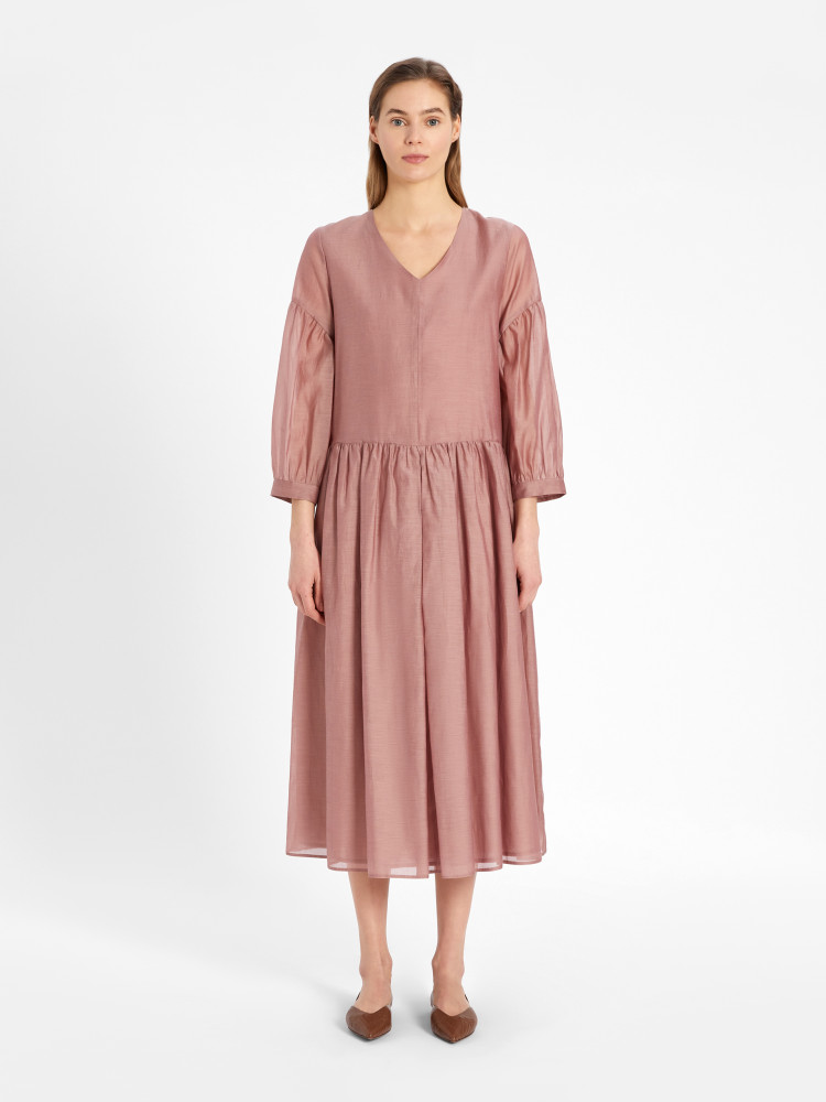 Платья макси Relaxed fit для женщин (469613), цвет Розовый - №2